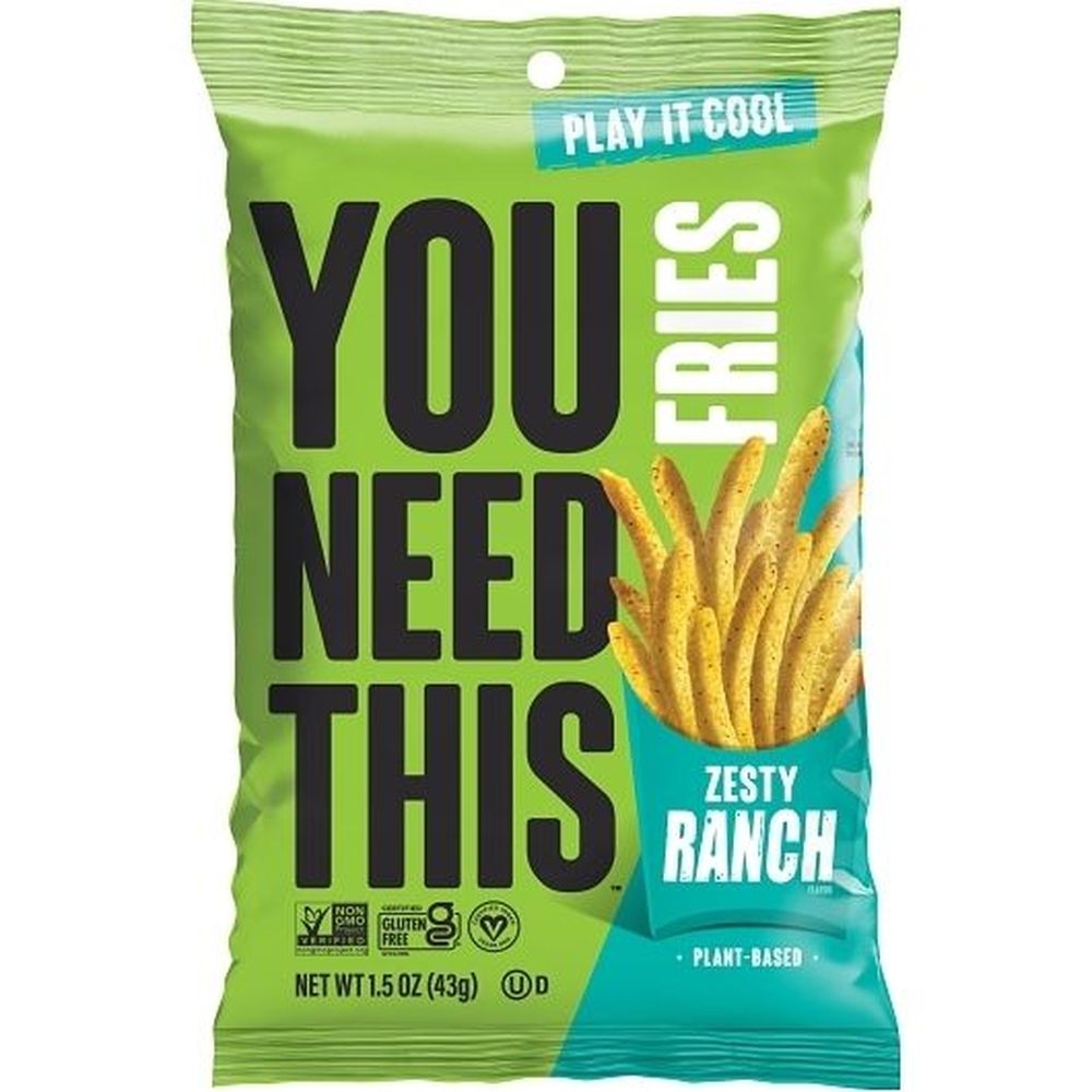 You Need This Zesty Ranch Veggie Straw, 1.5 Ounce -- 8 per case