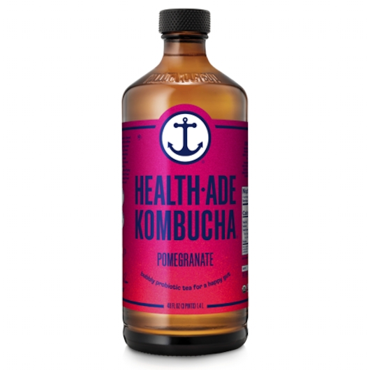 Health-Ade Pomegranate Kombucha, 48 Fluid Ounce -- 6 per case