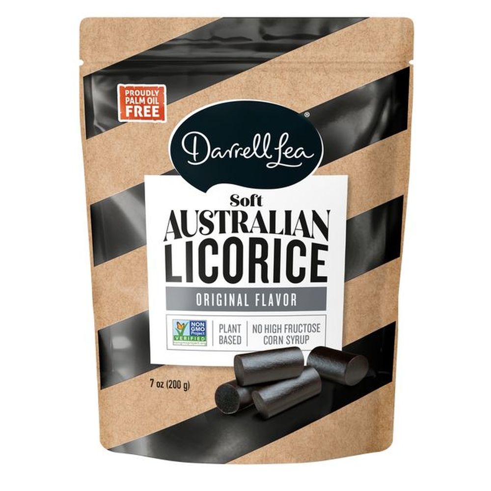 Darrell Lea Original Black Soft Eating Australian Licorice, 7 Ounce -- 8 per case