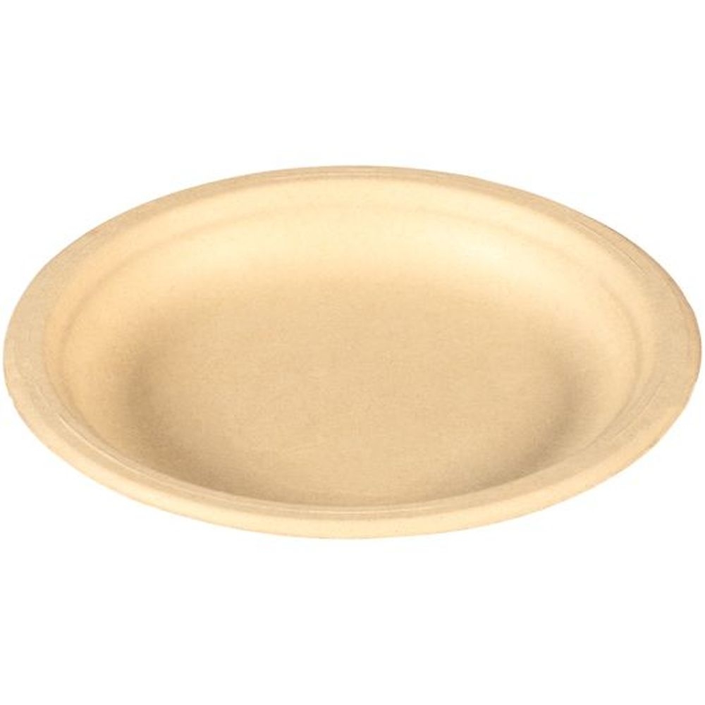 Tellus No Pfas Added 6 inch Round Plates, 1000 count -- 8 per case