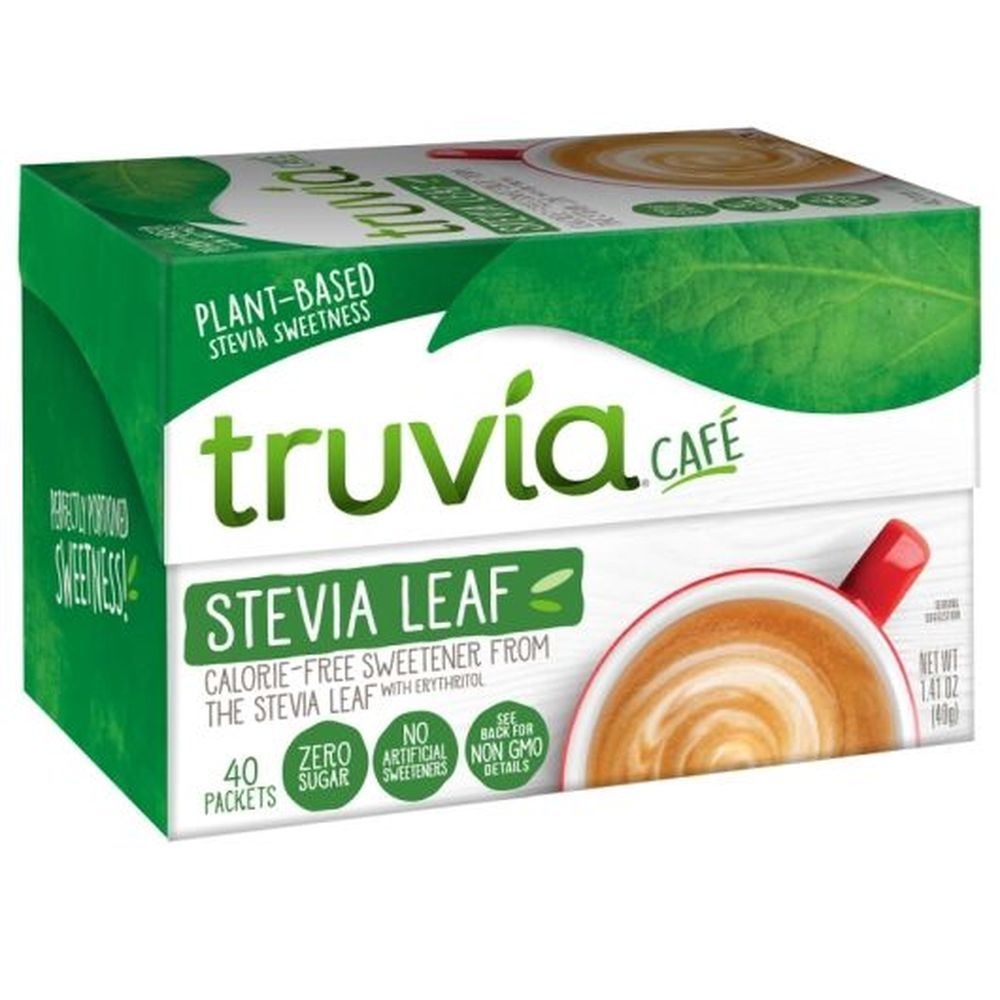 Truvia Stevia Leaf Cafe Sweetener, 40 count -- 12 per case