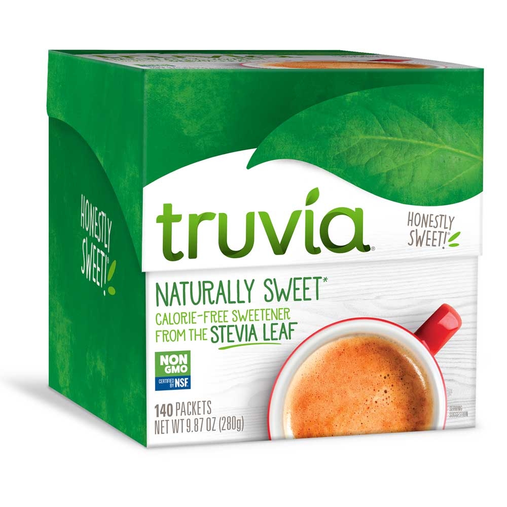 Truvia 2 Gram Sweetener, 140 count per pack -- 6 per case.