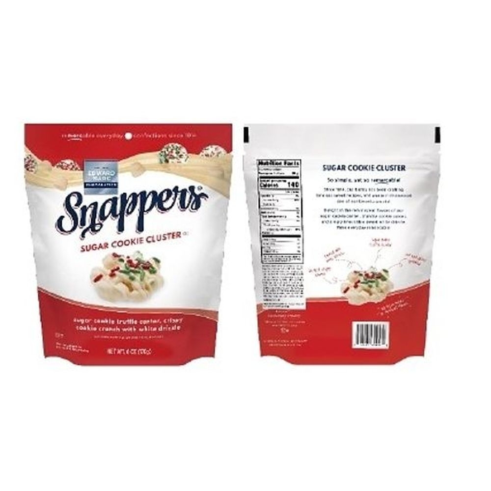 Snappers Holiday Sugar Cookie Cluster, 6 Ounce -- 10 per case