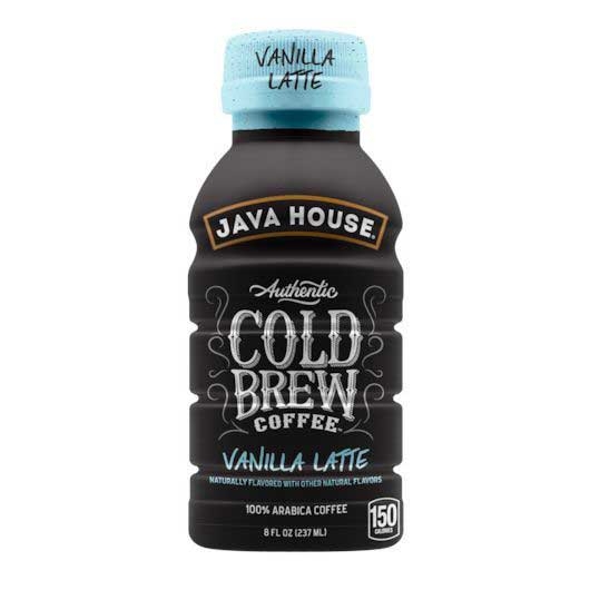 Java House Ready To Drink French Vanilla Latte Cold Brew Coffee, 8 Ounce -- 24 per case