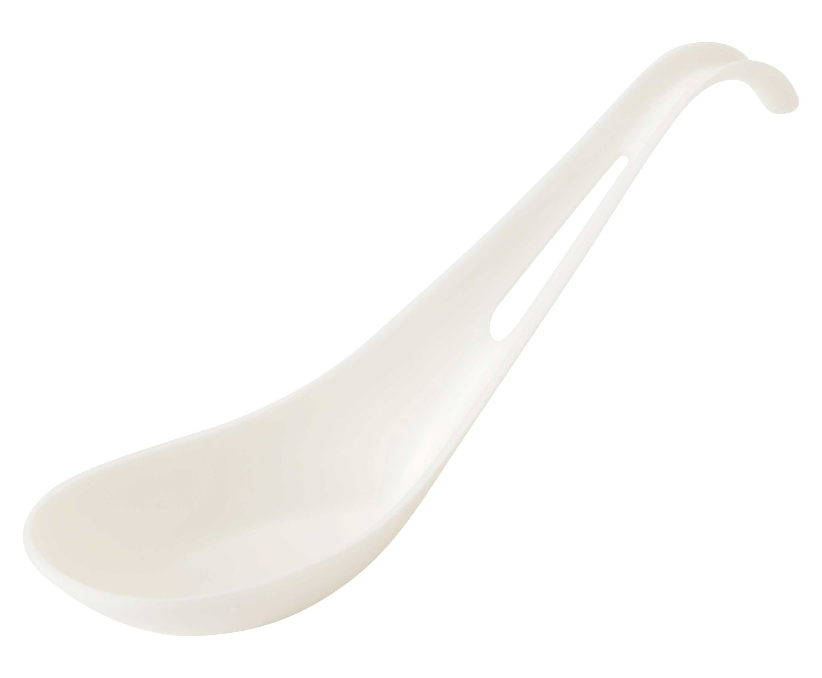 World Centric Asian TPLA Compostable Soup Spoon, 6 inch -- 500 per case.