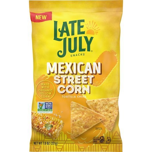 Late July Clasico Mexican Street Corn Tortilla Chips, 7.8 Ounce -- 12 per case