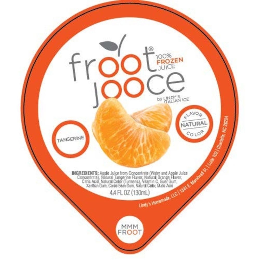 Froot Jooce 100 Percent Tangerine Juice, 4.4 Fluid Ounce -- 90 per case