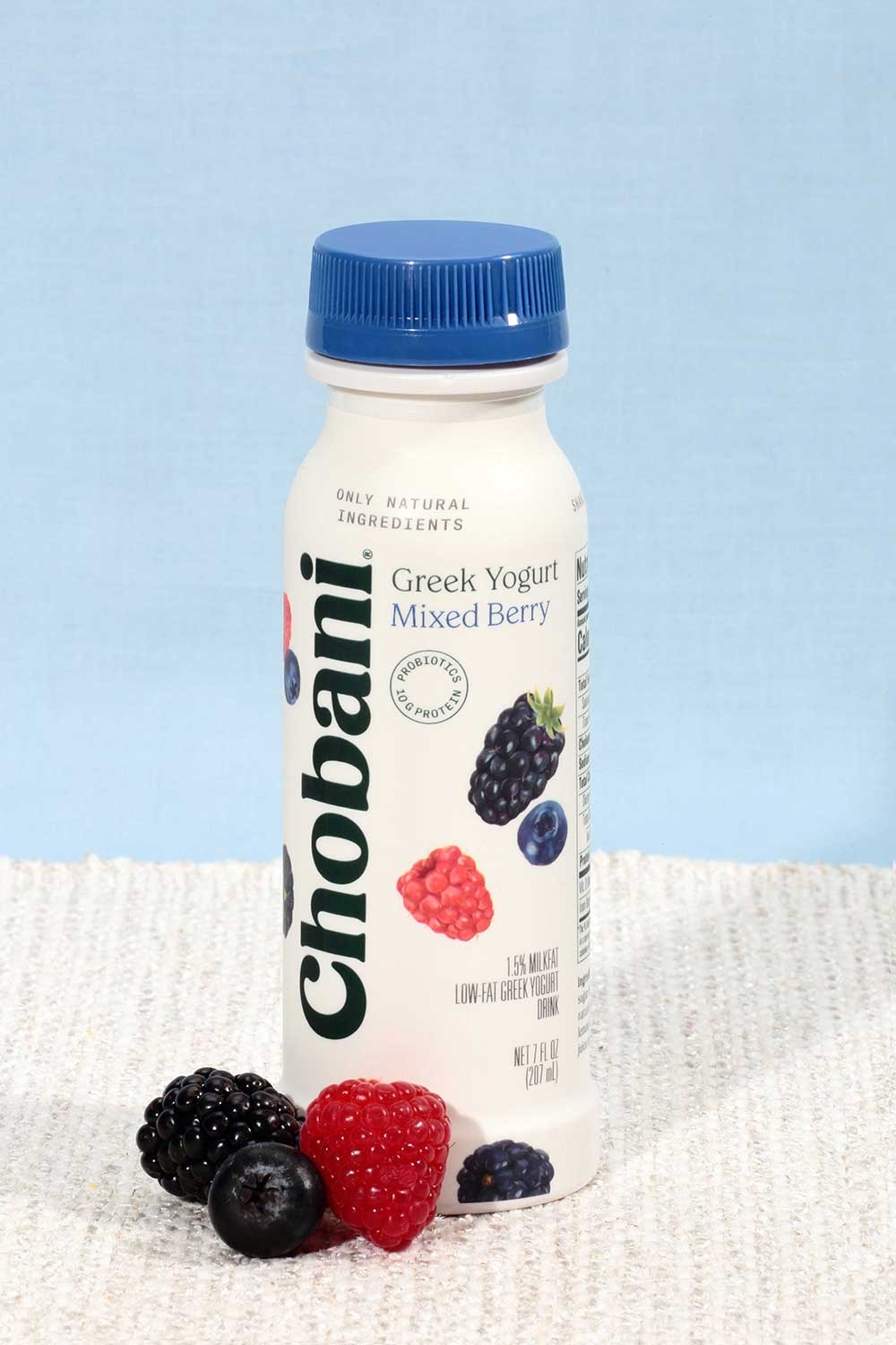 Chobani Mixed Berry Drinkable Yogurt, 7 Fluid Ounce -- 8 per case.