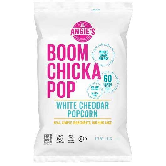 Angies Artisan Treats White Cheddar Popcorn, 1.5 Ounce -- 12 per case