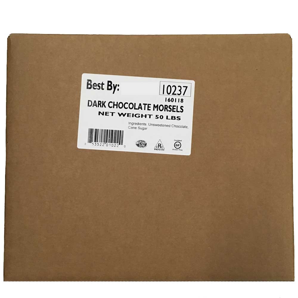 Enjoy Life Dark Chocolate Morsels, 50 Pound.