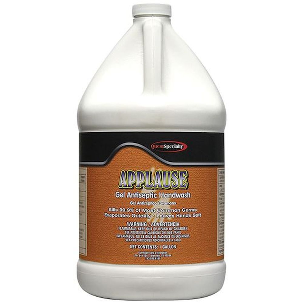 Quest Specialty Antiseptic Hand Sanitizer Gel with Pump, 1 Gallon - 4 per case