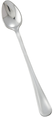 Winco Continental 18/0 Stainless Steel Extra Heavyweight Iced Teaspoon -- 300 per case