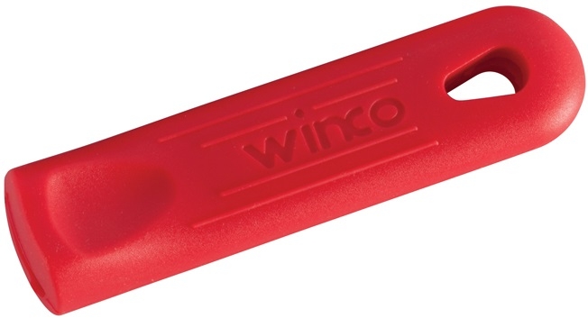Winco Red Removable Silicone Sleeve for Fry and Sauce Pans -- 120 per case