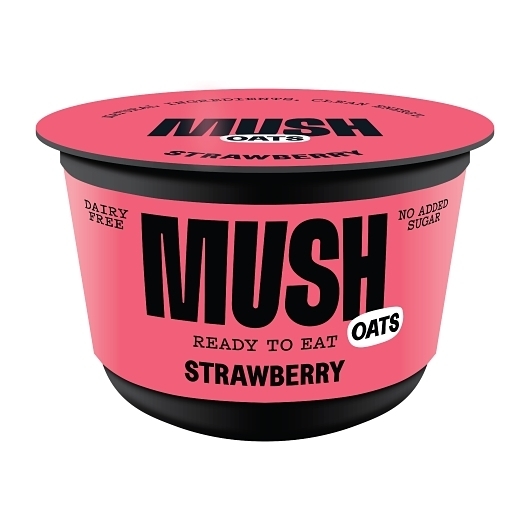 Mush Strawberry Overnight Oats, 5 Ounce -- 8 per case