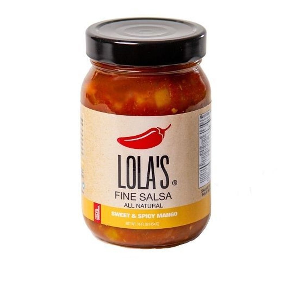 Lolas Sweet and Spicy Mango Salsa, 16 Fluid Ounce -- 6 per case