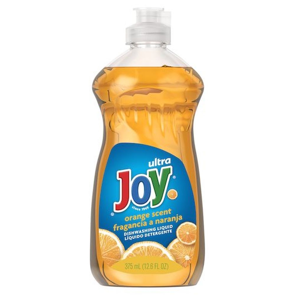 Joy Ultra Orange Scent Dishwashing Liquid, 12.6 Fluid Ounce - 25 per case