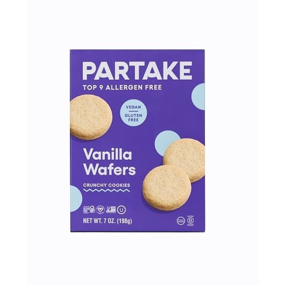Partake Vanilla Wafers, 7 Ounce -- 6 per case