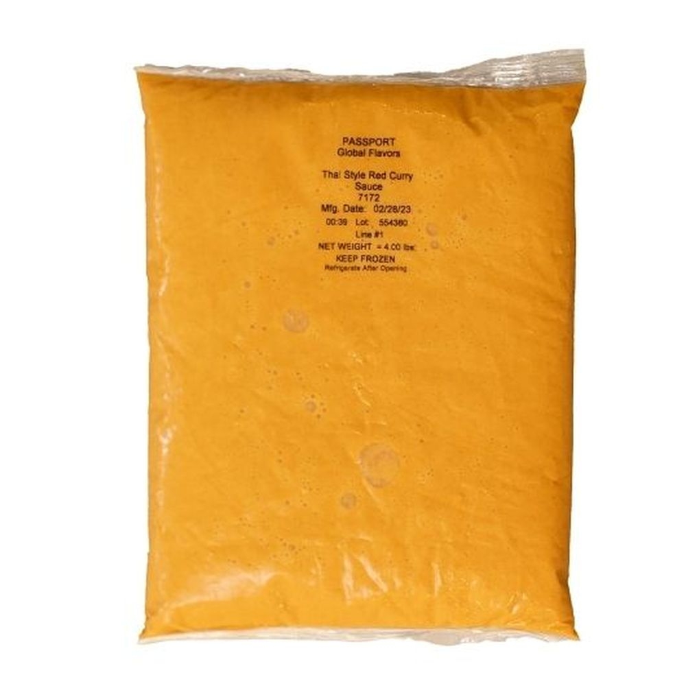 Passport Global Flavors Thai Red Curry Sauce, 4 Pound - 4 per case