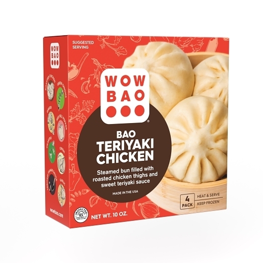 Wow Bao Teriyaki Chicken Bao, 10 Ounce -- 8 per case