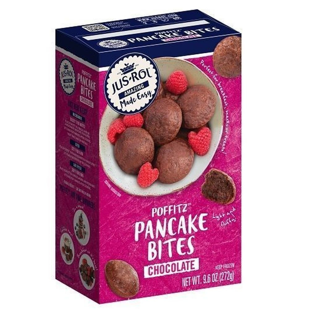 Jus Rol Poffitz Chocolate Pancake Bites, 9.6 Ounce -- 8 per case