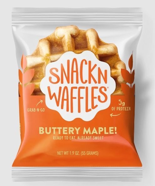 Snack N Waffles - Buttery Maple, 11.64 Ounce -- 8 per case