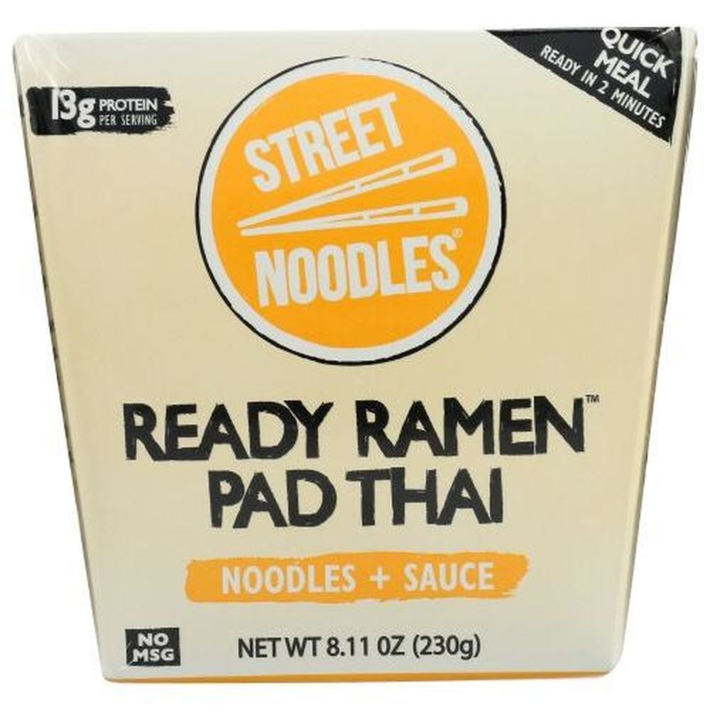 Street Noodles Pad Thai Noodles Plus Sauce, 8.11 Ounce -- 6 per case