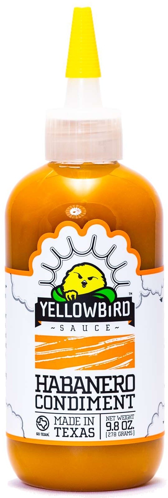 Yellowbird Habanero Condiment Sauce, 9.8 ounce -- 6 per case
