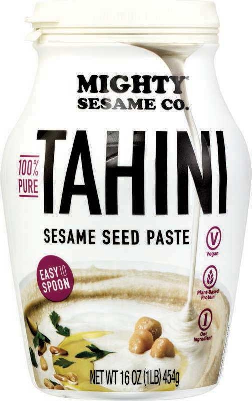 Mighty Sesame 100 Percent Pure Tahini Paste, 16 Ounce -- 12 per case