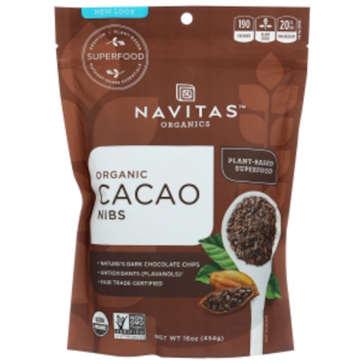 Navitas Organic Cacao Nibs, 16 Ounce -- 6 per case