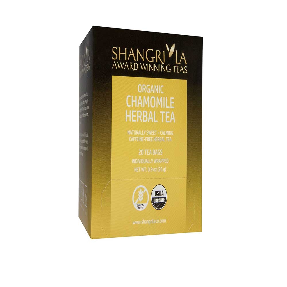 Shangri La Organic Chamomile, 20 count per pack -- 6 per case
