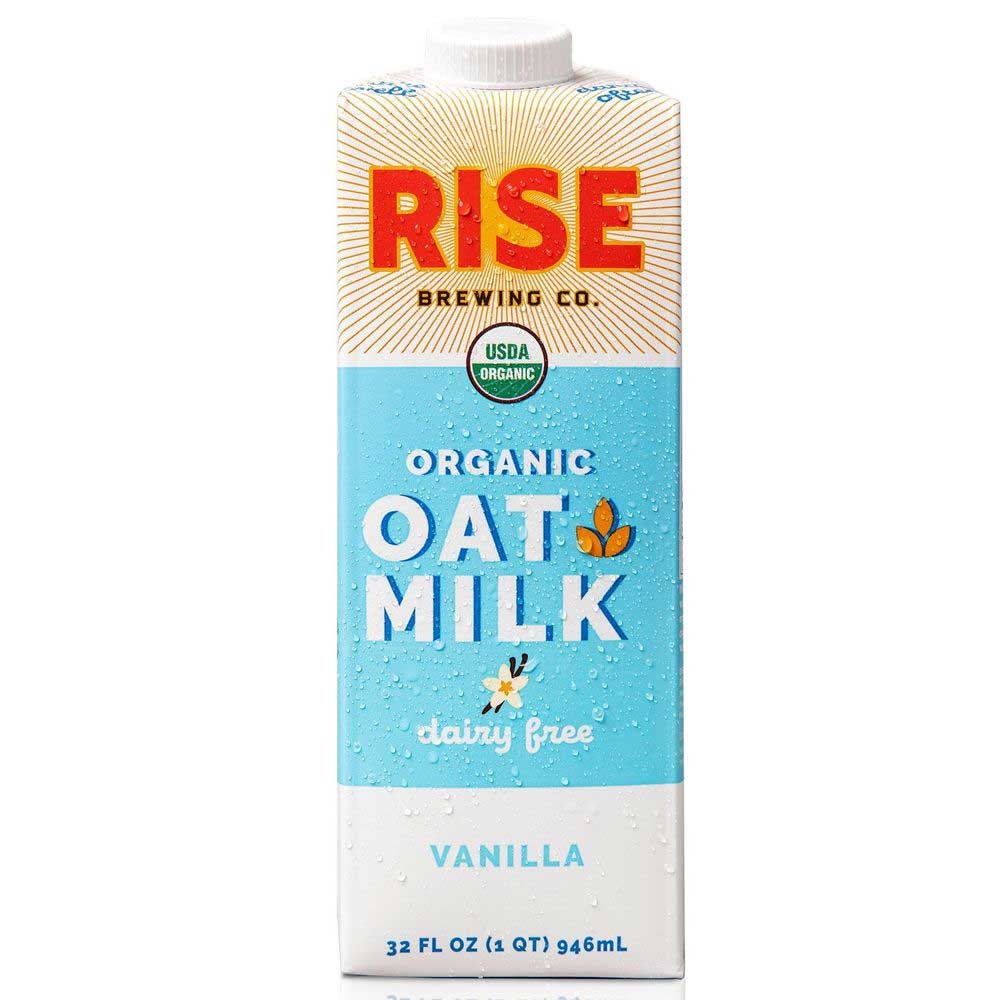 Rise Brewing Co Organic Vanilla Oat Milk, 32 Fluid Ounce -- 6 per case