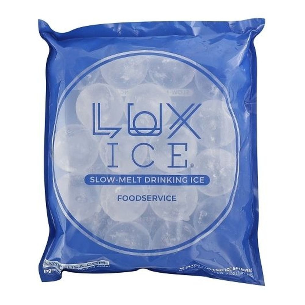 Lux Ice Individual Ice Spheres, 18 count -- 4 per case