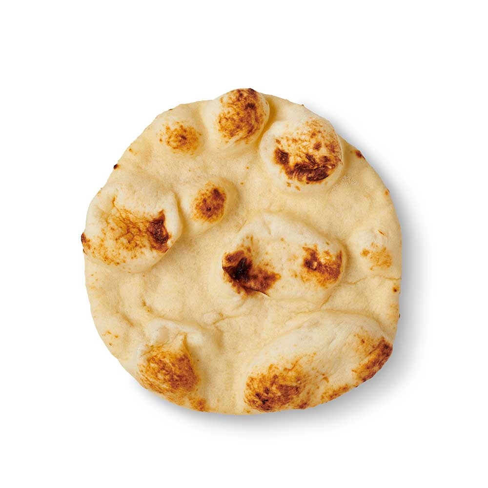 Stonefire Original Round Naan, 8 inch -- 48 per case.