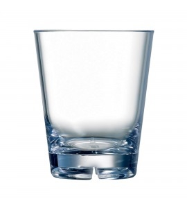 Arcoroc Outdoor Perfect SAN Plastic Double Old Fashioned Glass, 14.75 Ounce -- 36 per case.