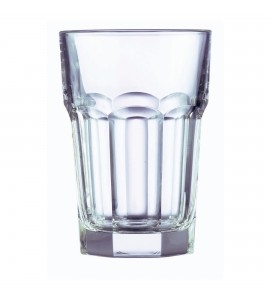 Arcoroc Gotham Fully Tempered Beverage Glass, 14 Ounce -- 36 per case.