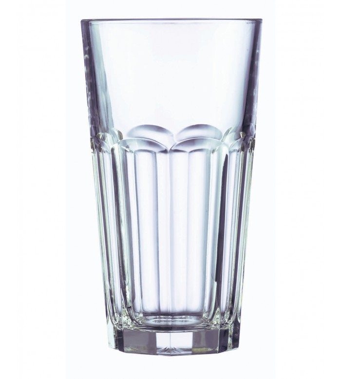 Arcoroc Gotham Fully Tempered Cooler Glass, 16 Ounce -- 36 per case.