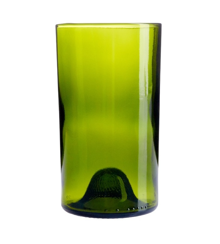 Luminarc Green Wine Bottom Tumbler, 16 Ounce -- 12 per case.