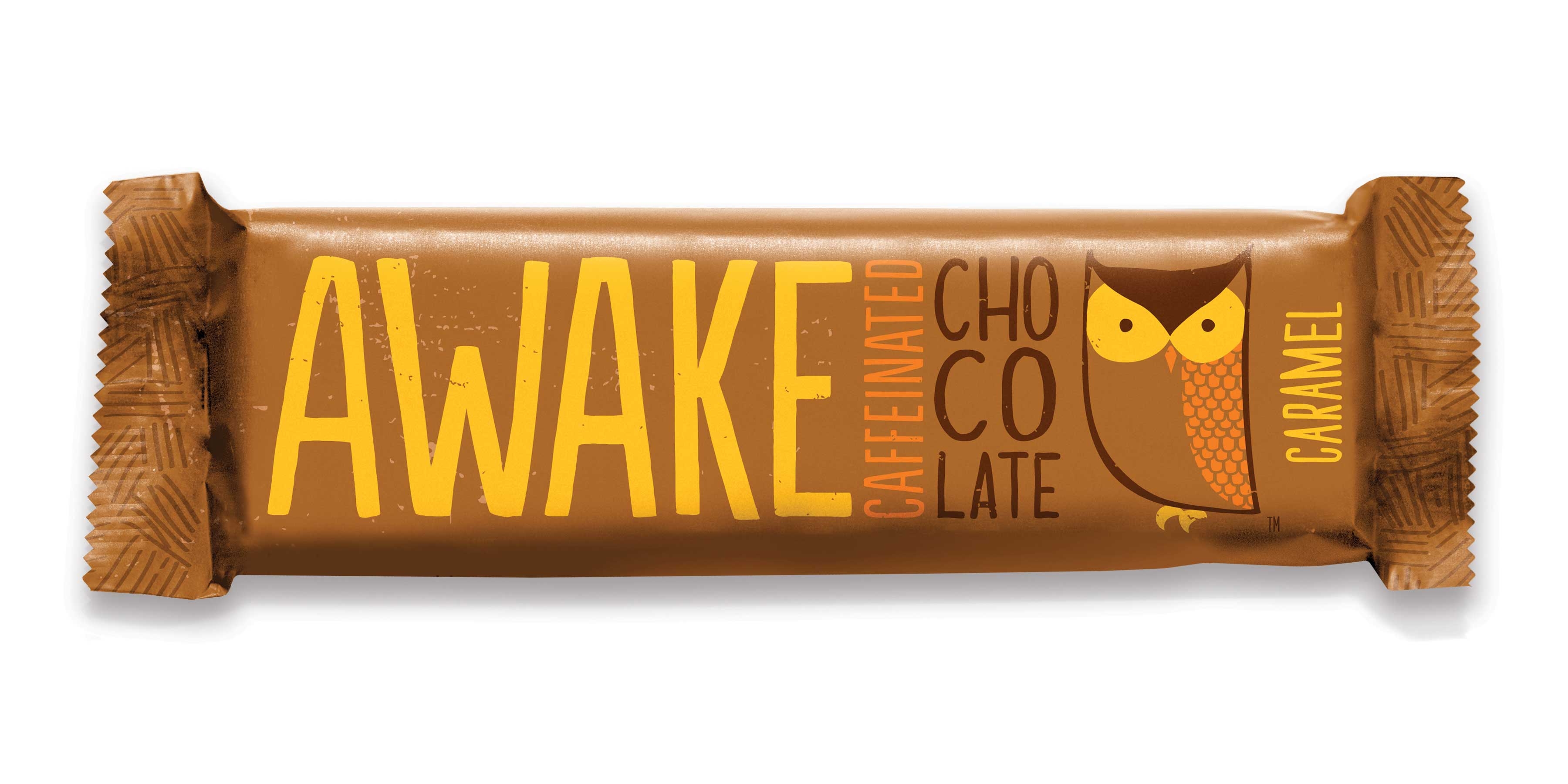Awake Caramel Chocolate Bar, 1.55 Ounce - 12 per pack -- 6 packs per case.