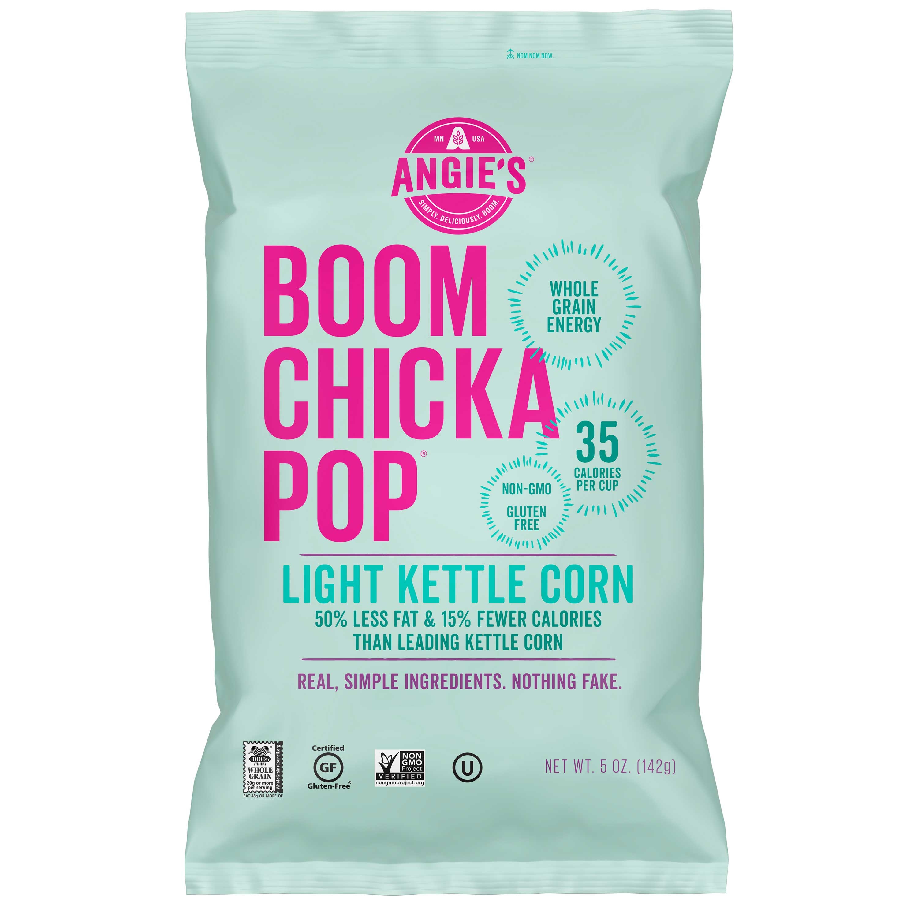 Boomchickapop Lightly Sweet Popcorn, 5 Ounce -- 12 per case.