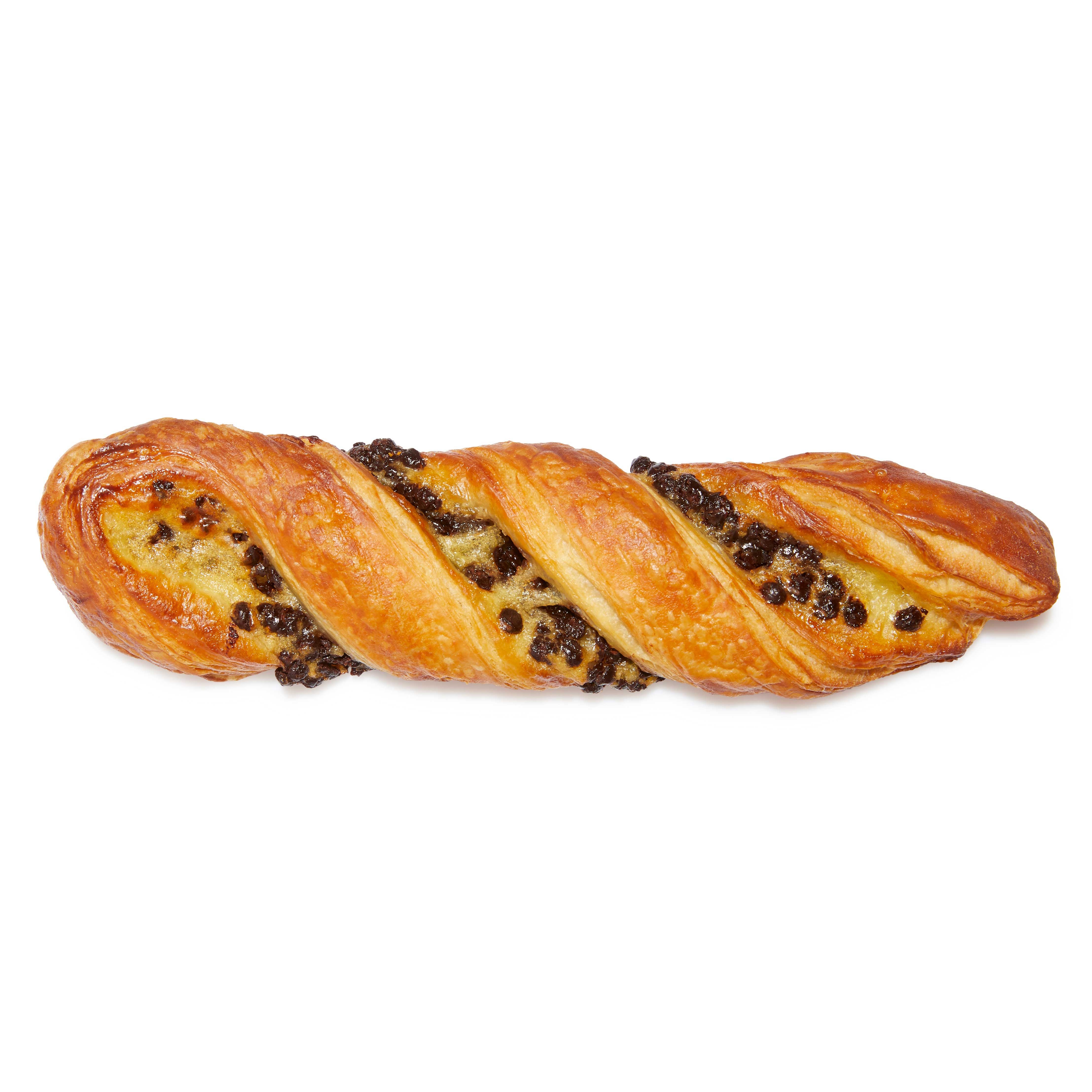 Belpastry Chocolate Custard Twist, 3.2 Ounce -- 50 per case.