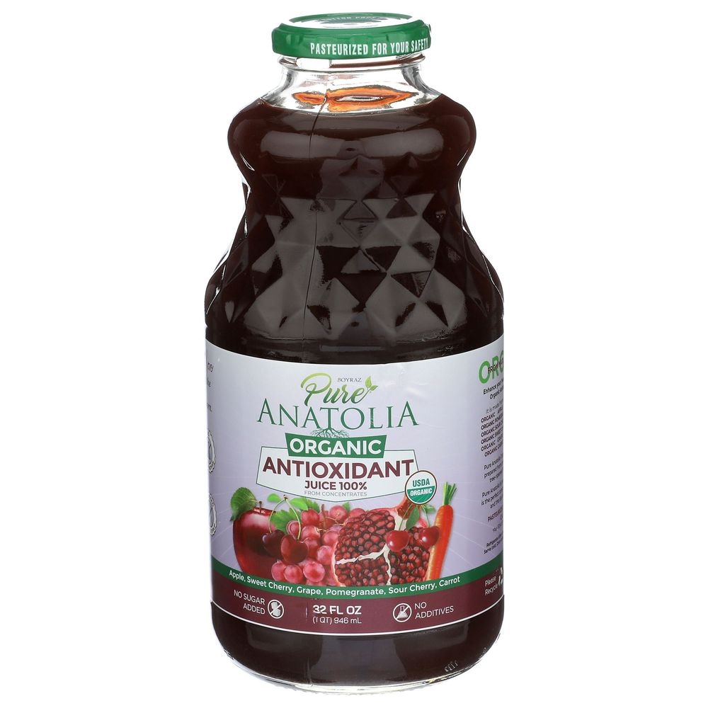 Pure Anatolia Organic Antioxidant Juice, 32 Fluid Ounce -- 6 per case
