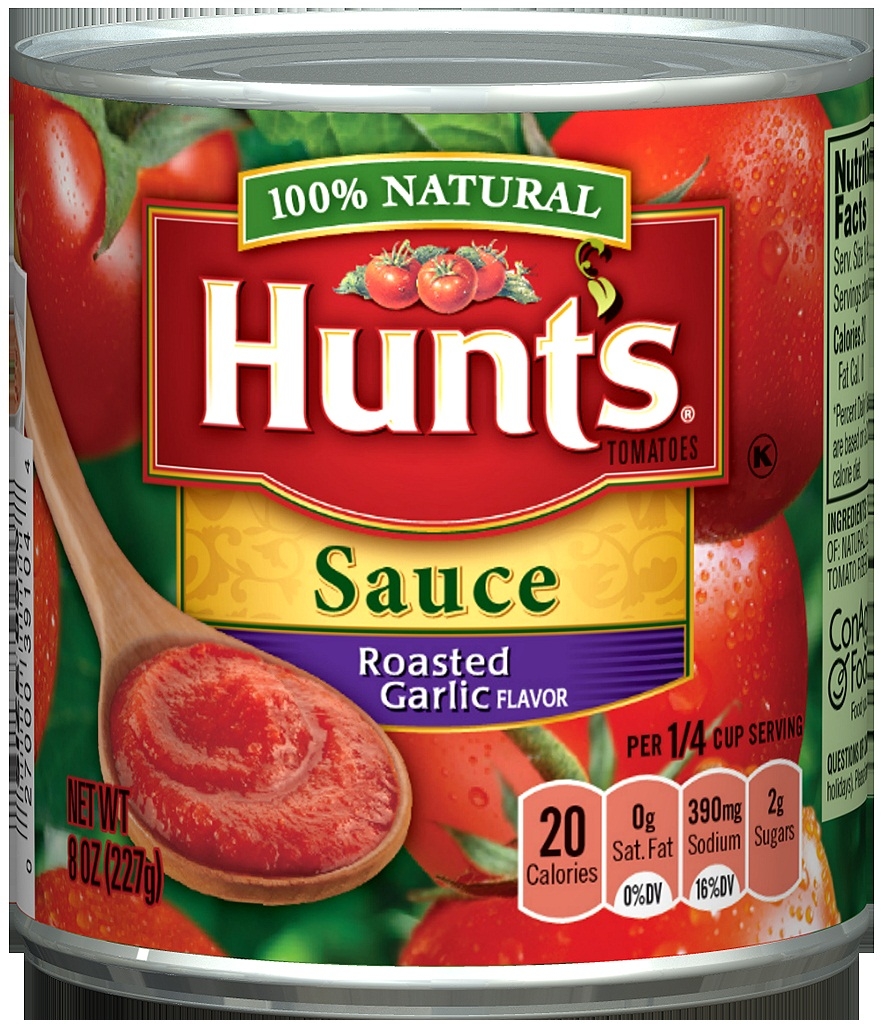 Conagra Hunts Roast Garlic Tomato Sauce, 8 Ounce -- 24 per case