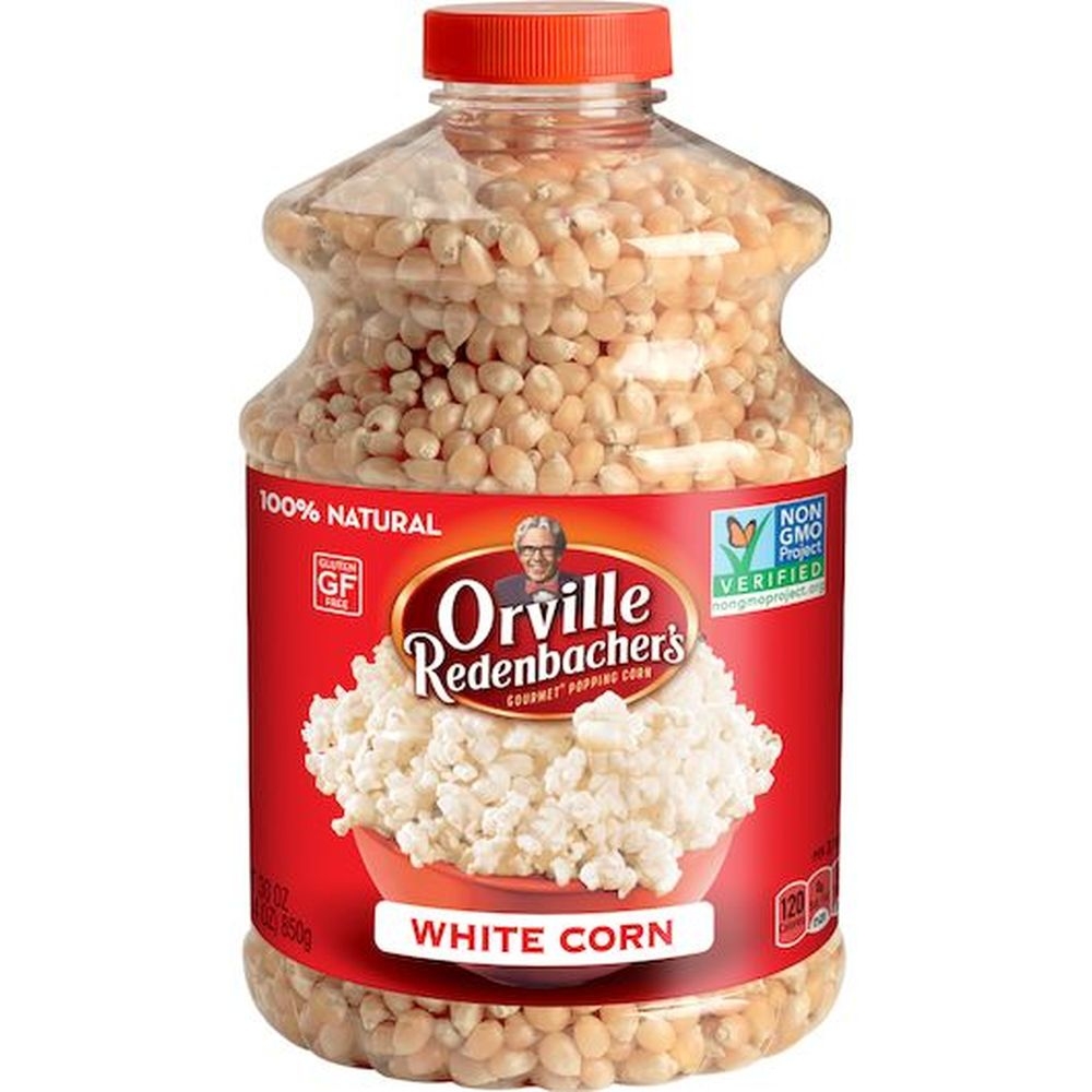 Orville Redenbachers Original Gourmet White Popcorn Kernels, 30 Ounce -- 6 per case