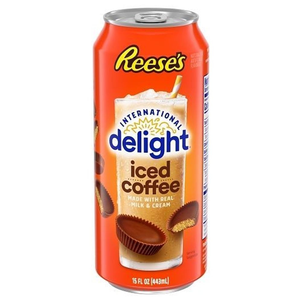 International Delight Iced Coffee Reese Peanut Butter Cup, 15 Ounce -- 12 per case