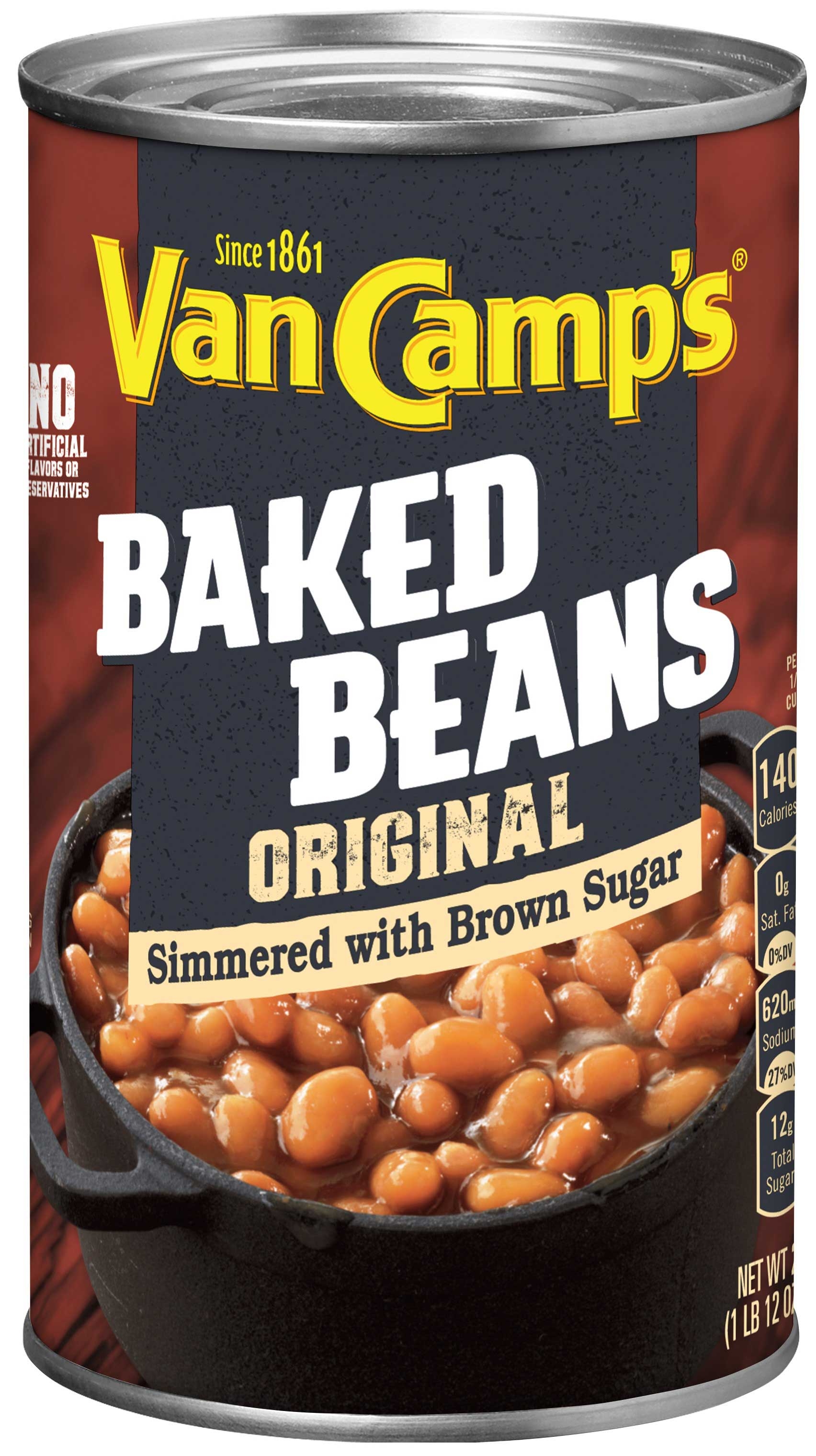 Van Camps Original Baked Beans, 28 Ounce Can -- 12 cans per case