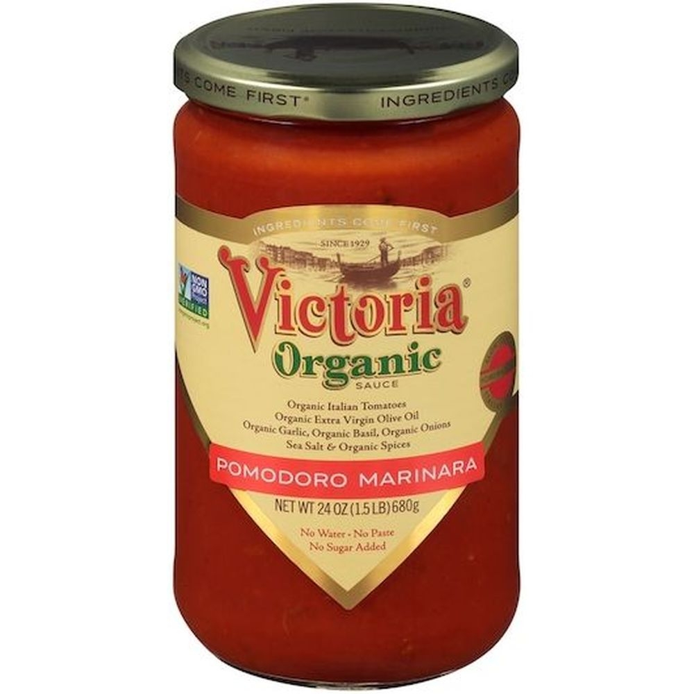 Victoria Organic Pomodoro Marinara Sauce, 24 Fluid Ounce -- 6 per case