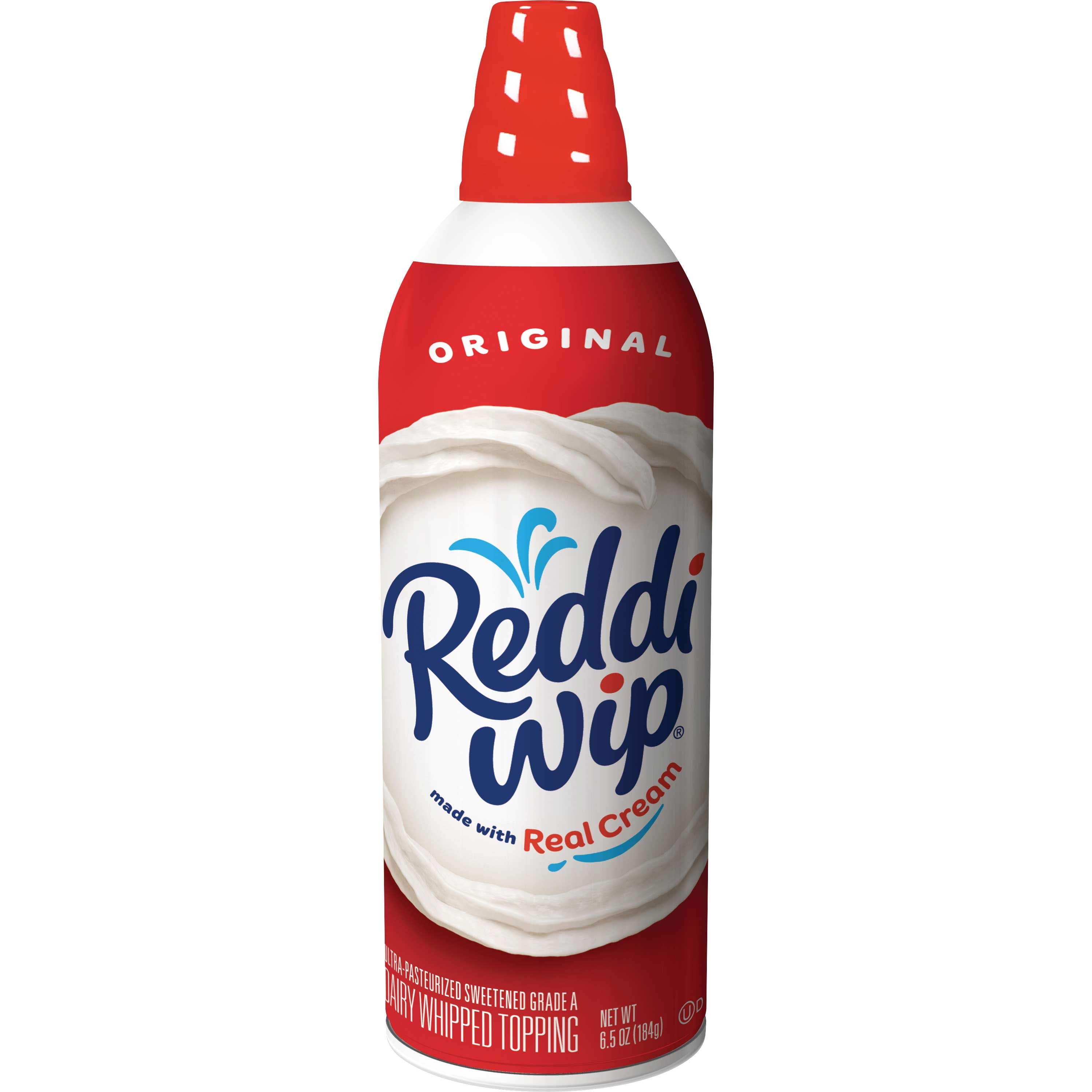 Reddi-Wip Original Whipped Topping, 6.5 ounce -- 12 per case