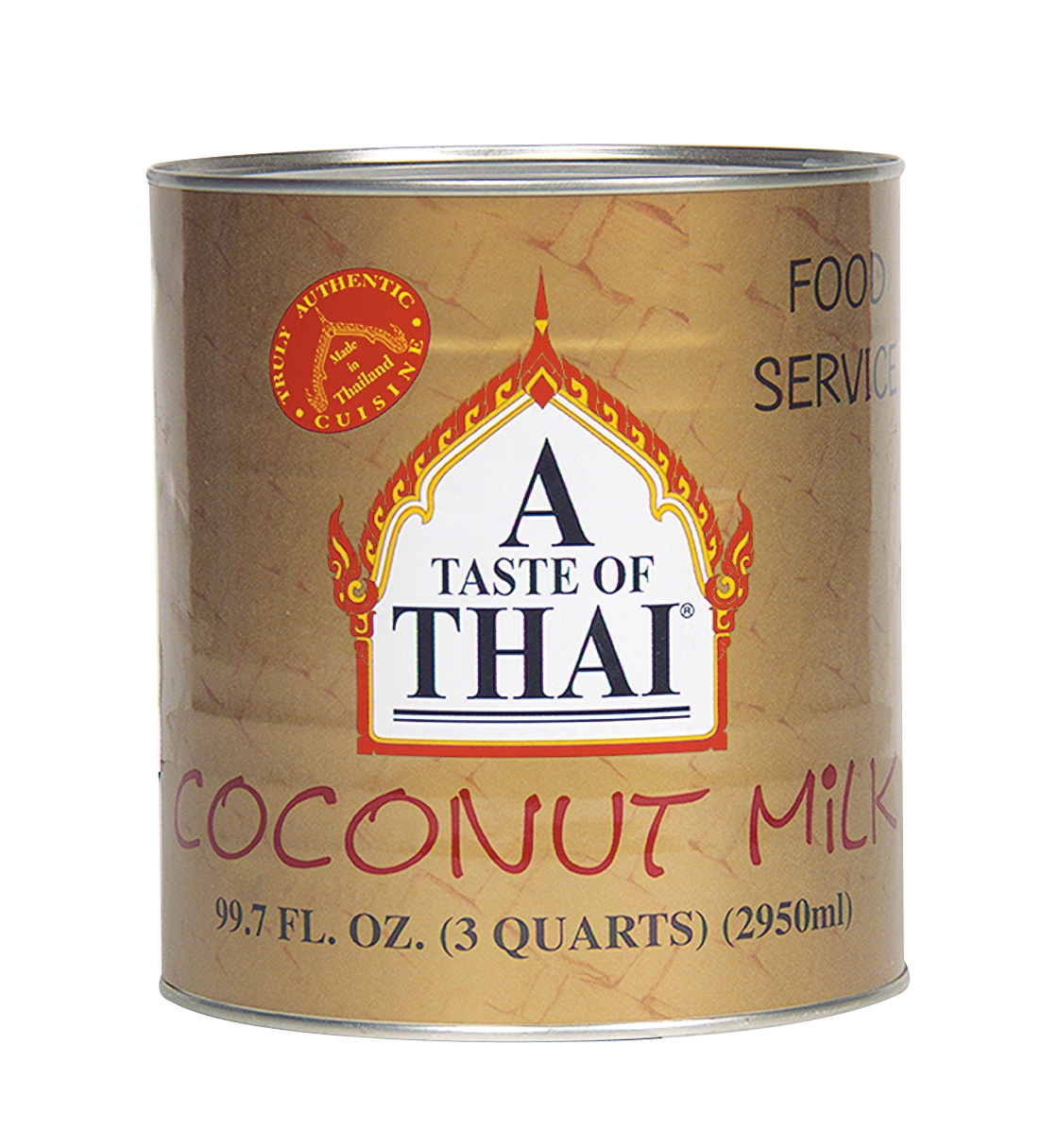 A Taste of Thai Coconut Milk, 99.7 Fluid Ounce -- 3 per case.
