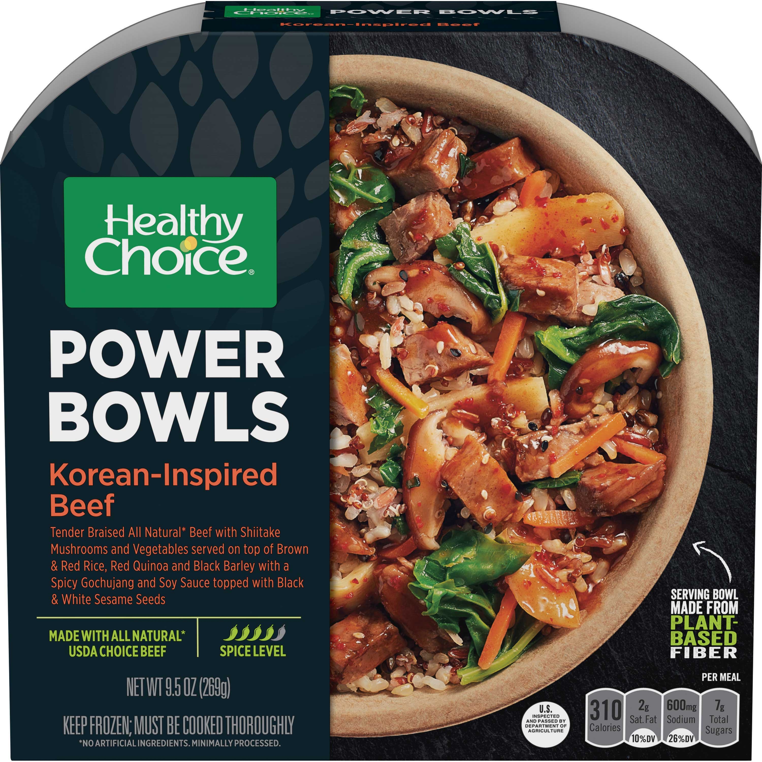Healthy Choice Korean Barbeque Beef Power Bowl, 9.5 Ounce -- 8 per case.