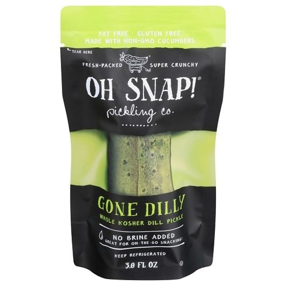 Oh Snap Gone Dilly Dill Pickle -- 12 per case.